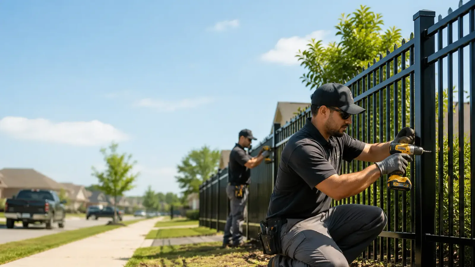 Metal Fence Installation in Elwood, NE